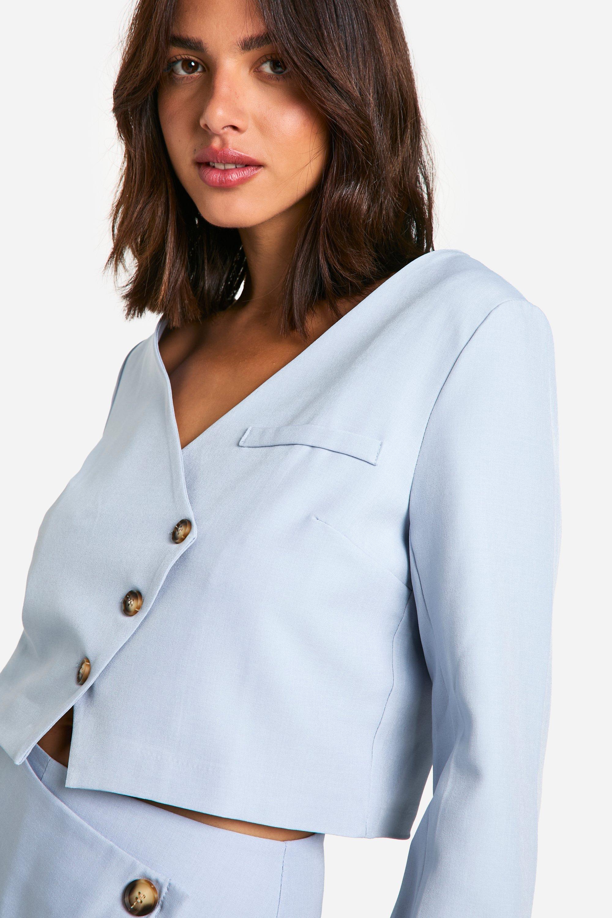 Boohoo blue blazer orders